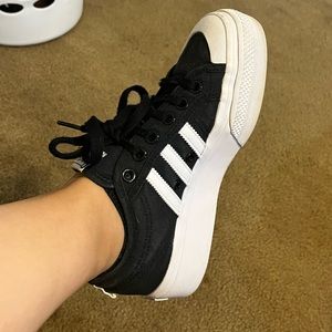 Adidas Nizza Platform Sneakers Black